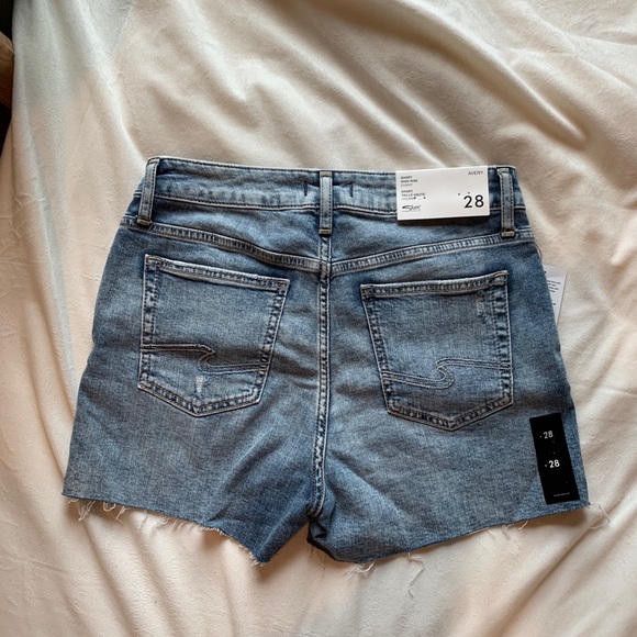 Silver Jean Shorts - Picture 4 of 5